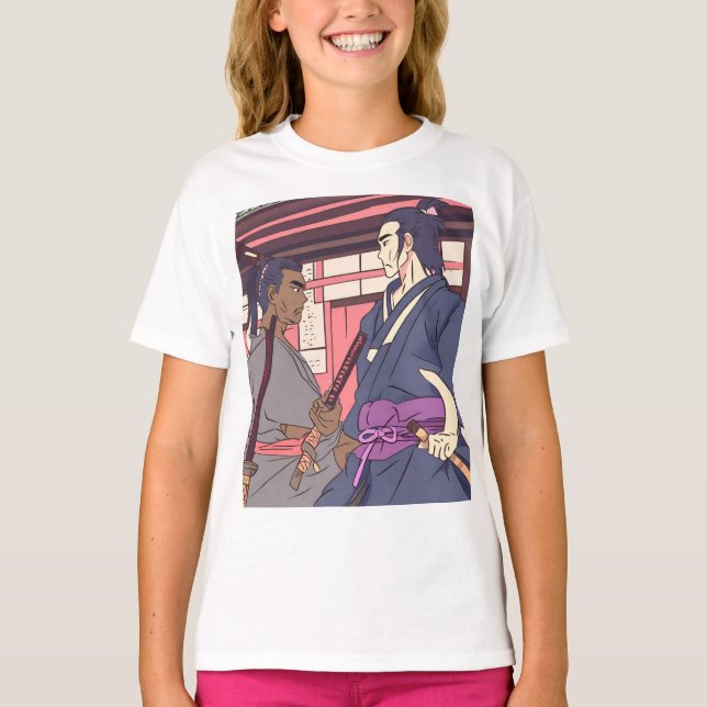 samurai t shirt (Framsida)