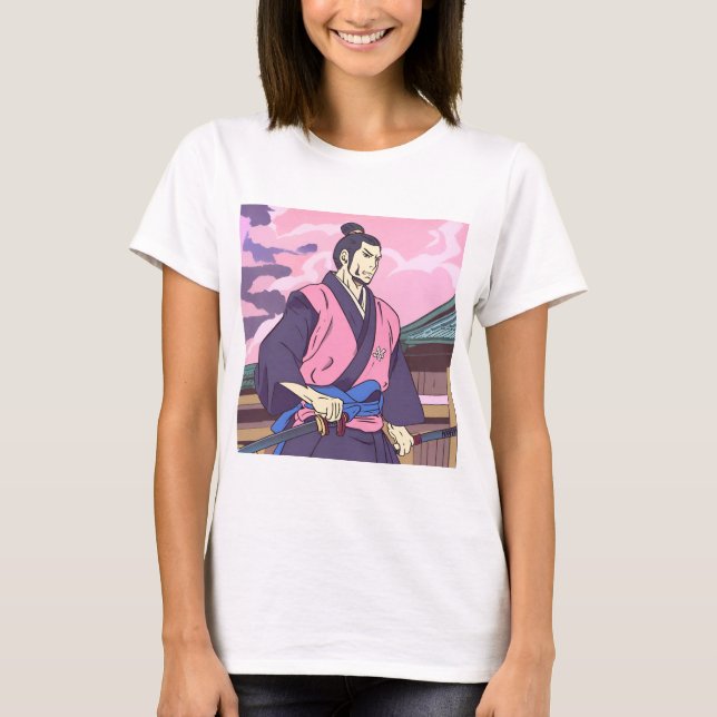 samurai t shirt (Framsida)