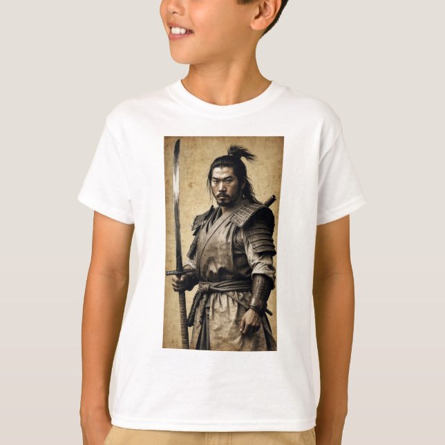 Samurai T Shirt (Framsida)