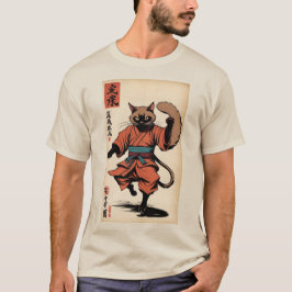 Samurai Tassar: Röda Ronin T Shirt