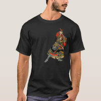 Samurai Teckning Hans Sword