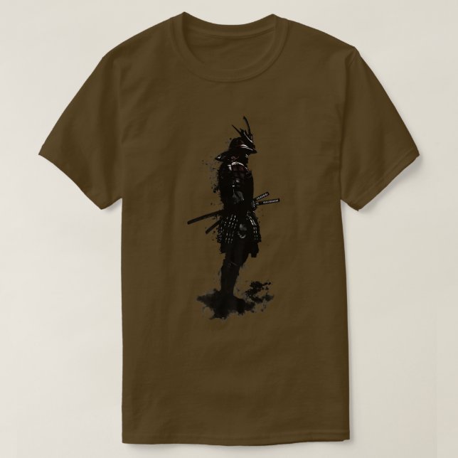 Samurai Tee Japan Warrior Japansk Bushido Art  (Design framsida)