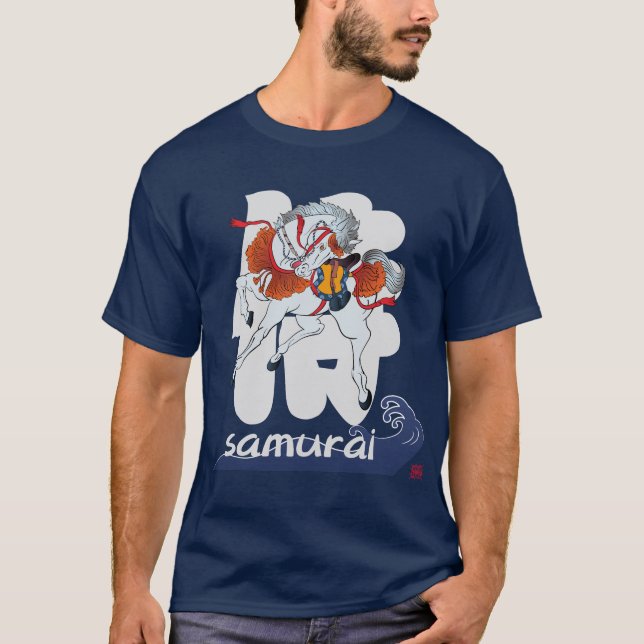 samurai tee shirt (Framsida)