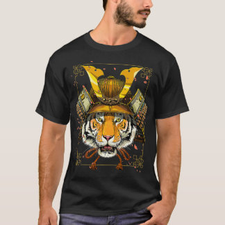 Samurai Tiger Warrior Samurai Älskare Gift for Wom T Shirt