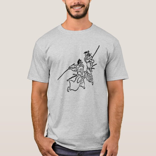 samurai två t shirt (Framsida)