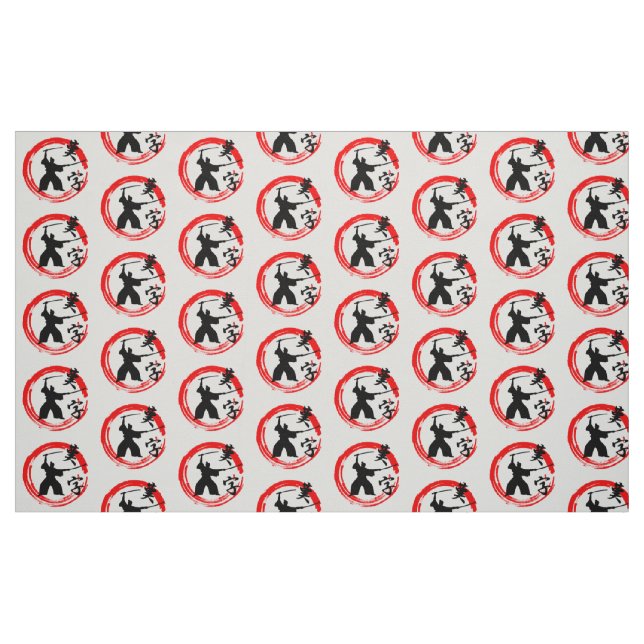 Samurai Tyg (Fat Quarter)