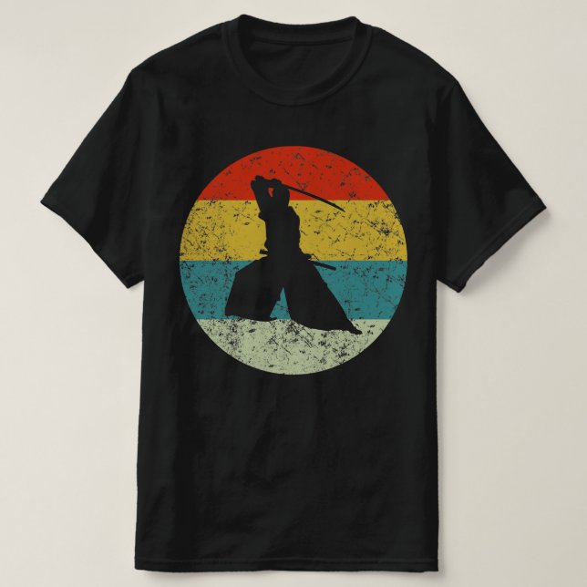 SAMURAI-vintage silhouette 70s T Shirt (Design framsida)