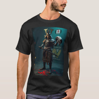 Samurai VS Alien T Shirt