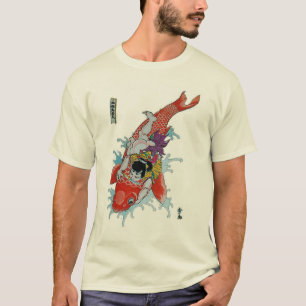 Samurai vs. jätte- koifisk tröja