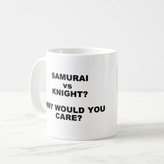 Samurai vs Knight Mugg (Framsida vänster)