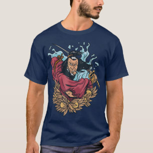 Samurai warrior anime japansk manga älskare otaku  t shirt