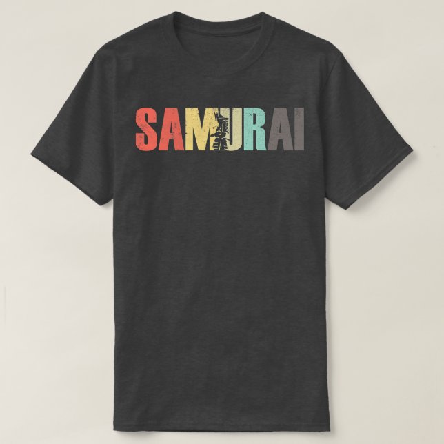 Samurai Warrior Armor Japanska Fighter Samurai ( T Shirt (Design framsida)