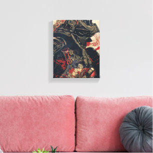 Samurai Warrior Art Canvastryck