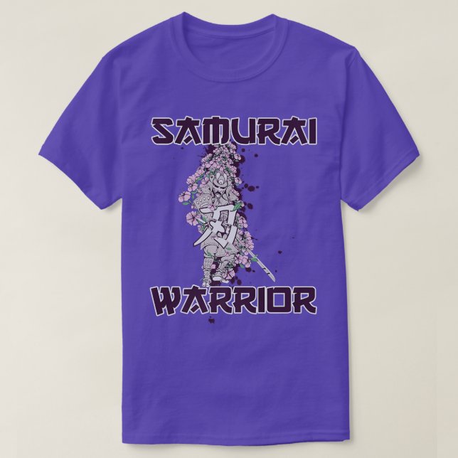 Samurai Warrior Asian Art of Fight (2) T Shirt (Design framsida)