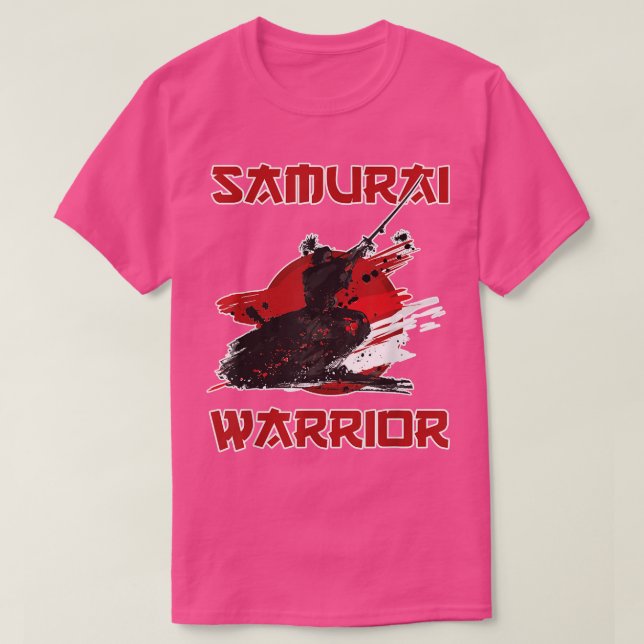 Samurai Warrior Asian Art of Fight T-Shirt Copy Co (Design framsida)