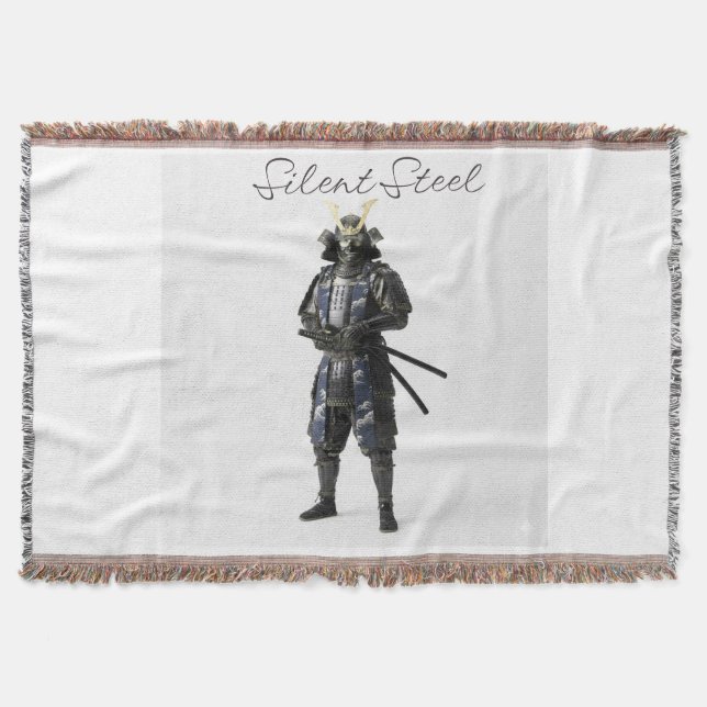 Samurai warrior blanket filt (Framsidan)