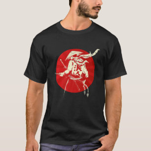 Samurai Warrior Bushido Code Japanska svärdmän T Shirt