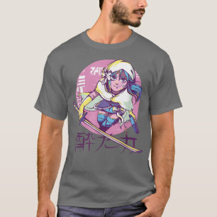 Samurai Warrior Cosplay Anime Otaku Manga Fighter T Shirt