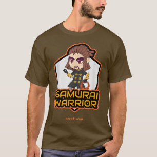 Samurai Warrior Costume (2) T Shirt