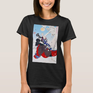 Samurai Warrior Holding a Katana, Yoshitoshi T Shirt