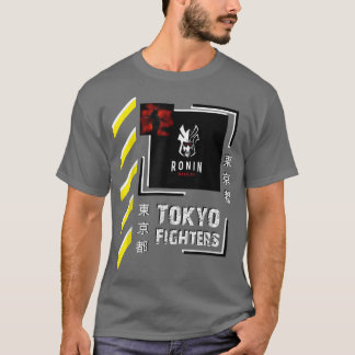 Samurai Warrior Japan Tokyo Fighters Stil Clothin T Shirt