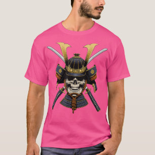 Samurai Warrior Japansk estesisk Edgy Streetwea T Shirt