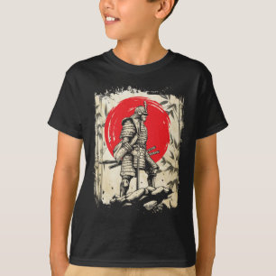 Samurai Warrior Japansk Hero Japan Swordsmen T Shirt