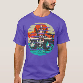Samurai Warrior Japansk Retro (2) T Shirt