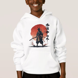 Samurai Warrior japansk Sunset Aesthetic T Shirt