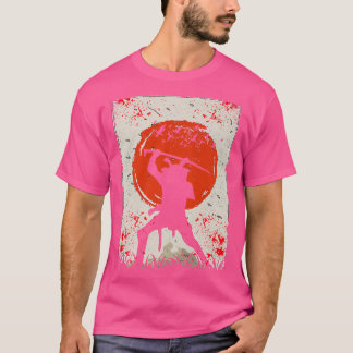 Samurai Warrior japansk swordsman  T Shirt