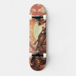 Samurai Warrior Mini Skateboard Bräda 18,5 Cm