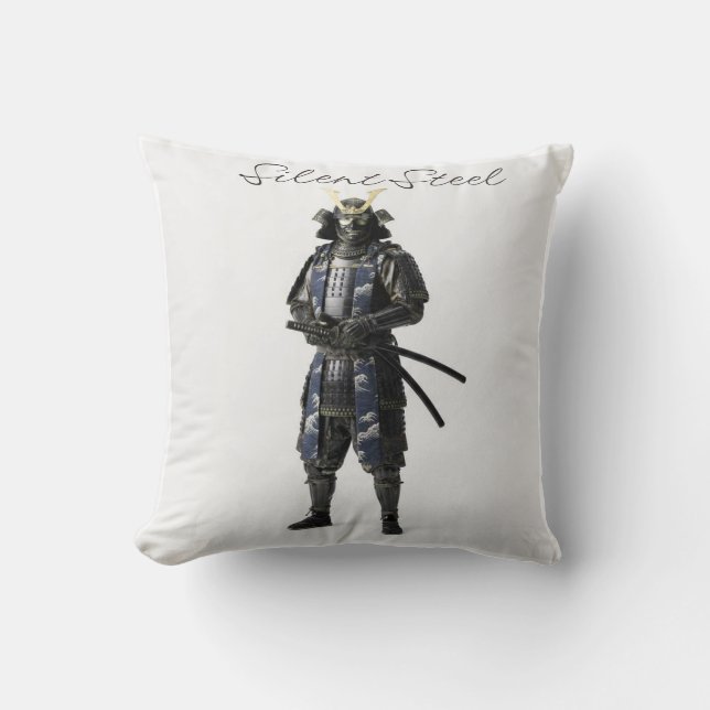 Samurai warrior pillow kudde (Framsida)