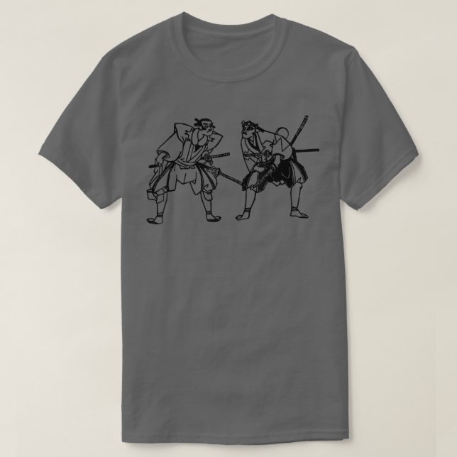 Samurai Warrior Shirt japansk soldat Japan Resa T (Design framsida)