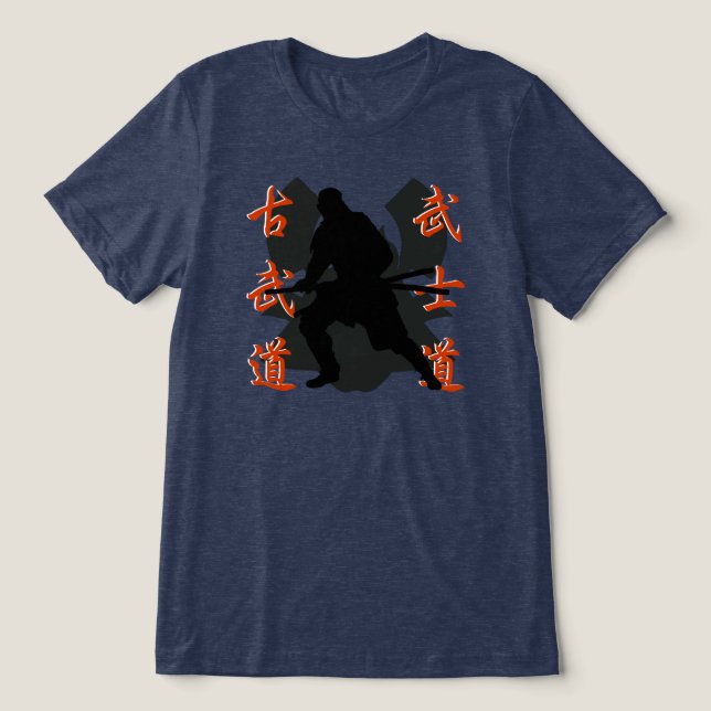 Samurai Warrior T Shirt (Design Framsida)