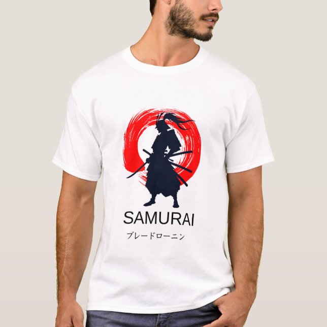 Samurai Warrior T-Shirt (Framsida)