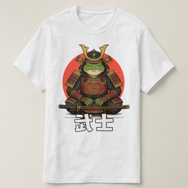 Samurai Warrior T Shirt (Design framsida)