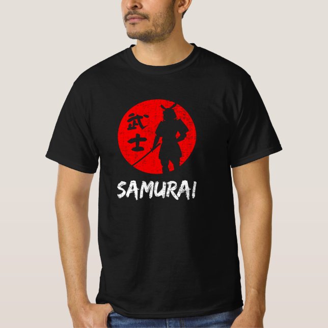 Samurai Warrior T-Shirt (Framsida)