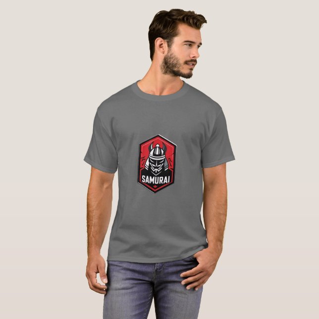 Samurai Warrior T-Shirt (Hel framsida)