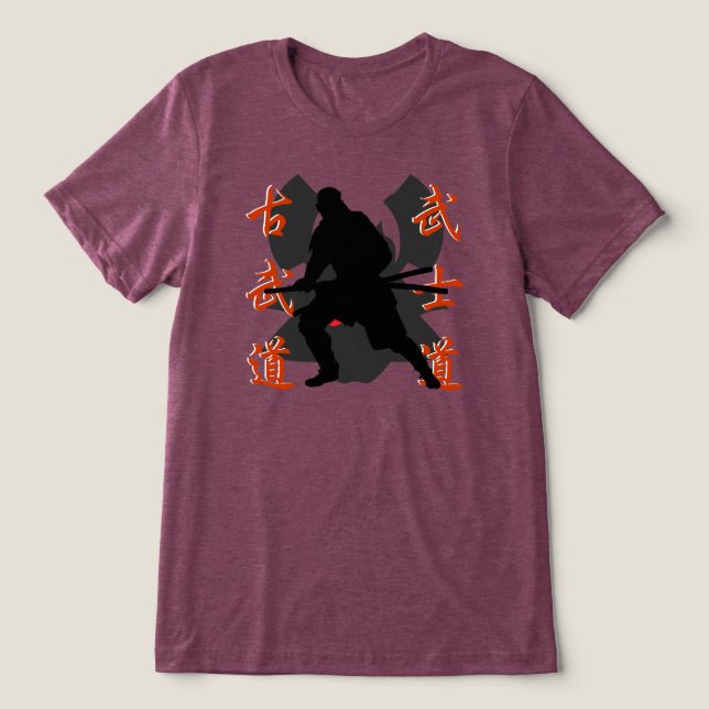Samurai Warrior T Shirt (Design Framsida)