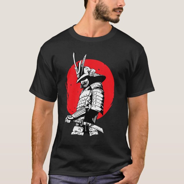 Samurai Warrior T Shirt (Framsida)
