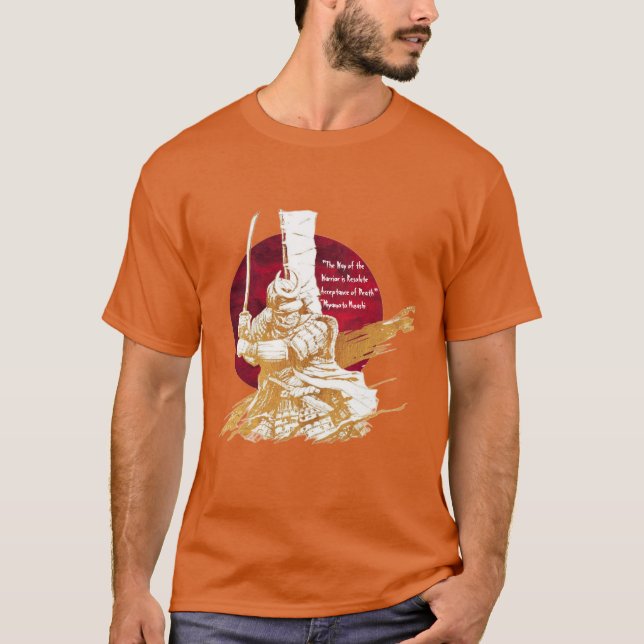 Samurai Warrior T-Shirt (Framsida)