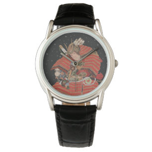 Samurai Warrior Vintage Japansk Art Armbandsur
