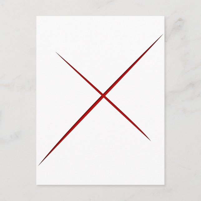 Samurai X (Rurouni Kenshin) Vykort (Framsida)