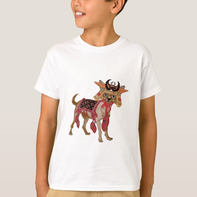 SamuraiChihuahua Tee Shirt (Framsida)