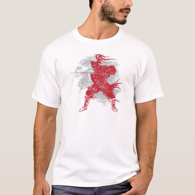 Samuraien poserar tee (Framsida)