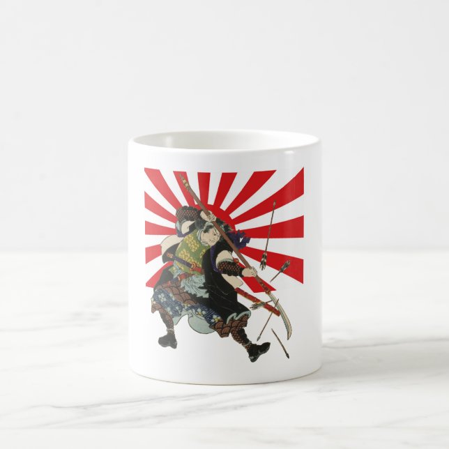 Samuraiflaggamugg Kaffemugg (Center)