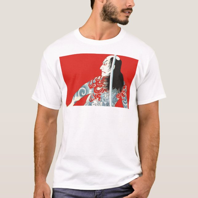 Samuraikrigare Tee Shirt (Framsida)