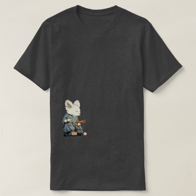 Samuraimus i Tatehiza Tee Shirt (Design framsida)