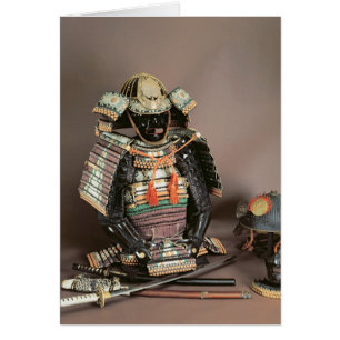 Samuraipansar, Muromachi period c.1384 Hälsningskort