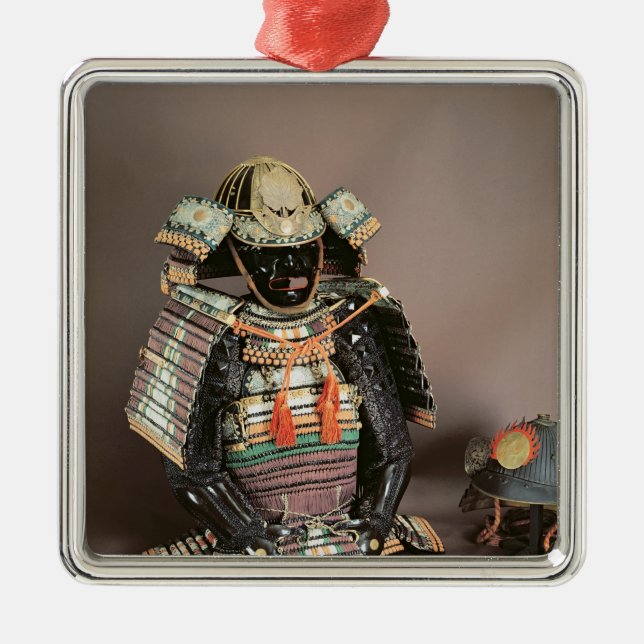 Samuraipansar, Muromachi period c.1384 Julgransprydnad Metall (Framsidan)